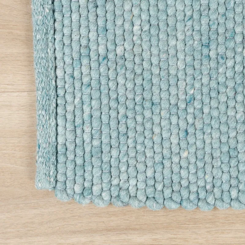 Wollteppich - Wise Blau 364