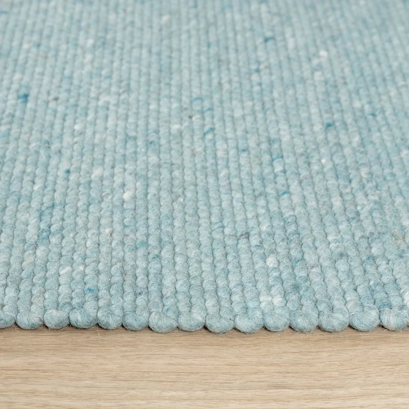 Wollteppich - Wise Blau 364