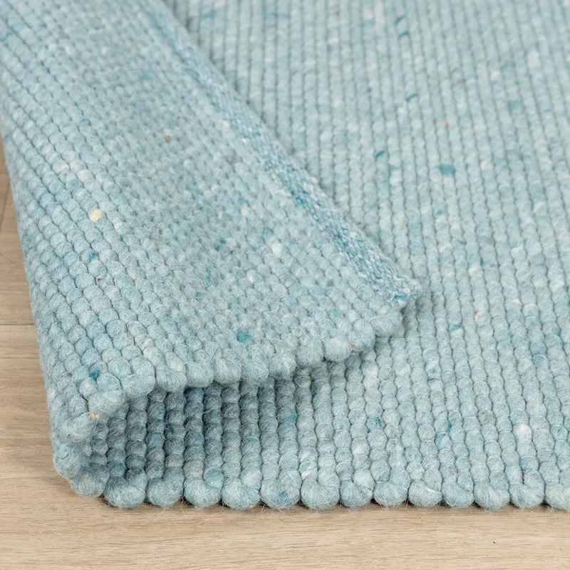 Wollteppich - Wise Blau 364