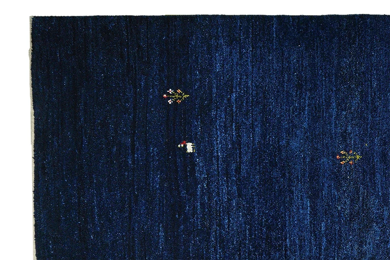 Gabbeh · Handgeknüpft – Blau, 290x200 cm