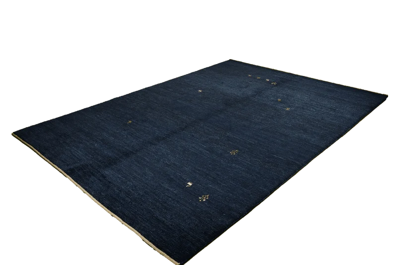 Gabbeh · Handgeknüpft – Blau, 290x200 cm