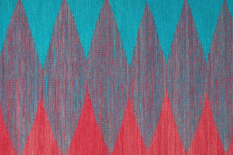 Kelim Gashgai · Handgewebt – Bunt, 210x65 cm