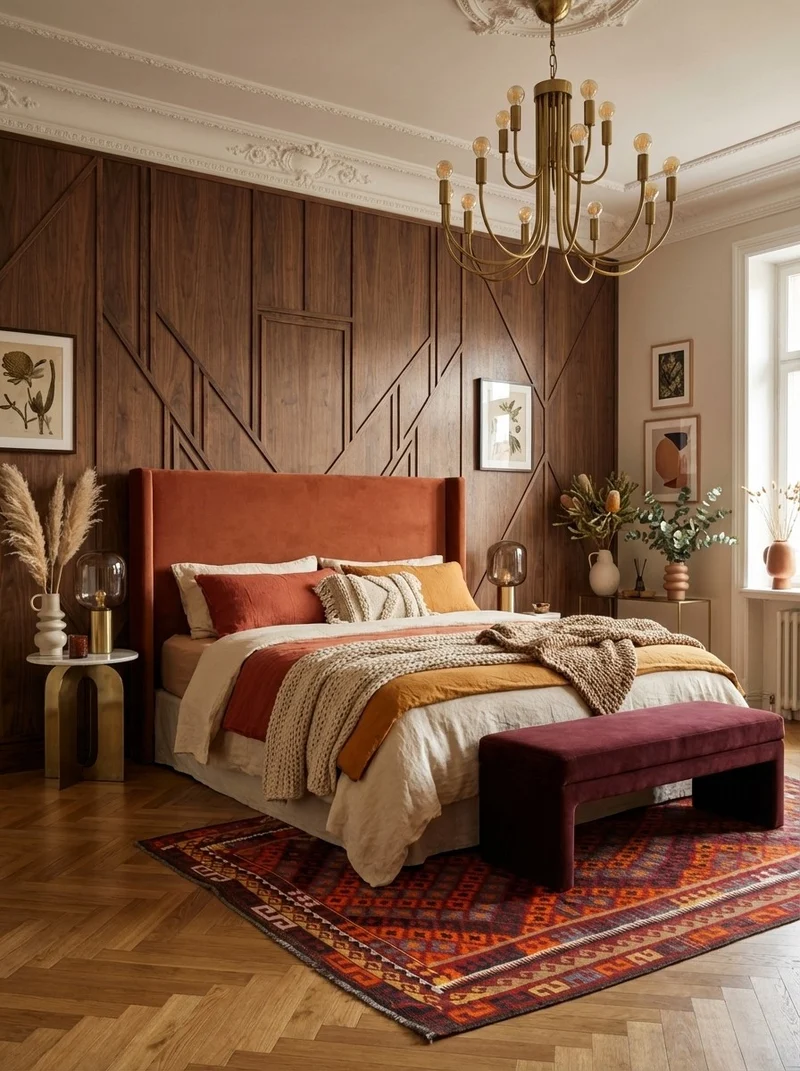 Kelim Belutch Old · Handgewebt – Bunt, 326x200 cm
