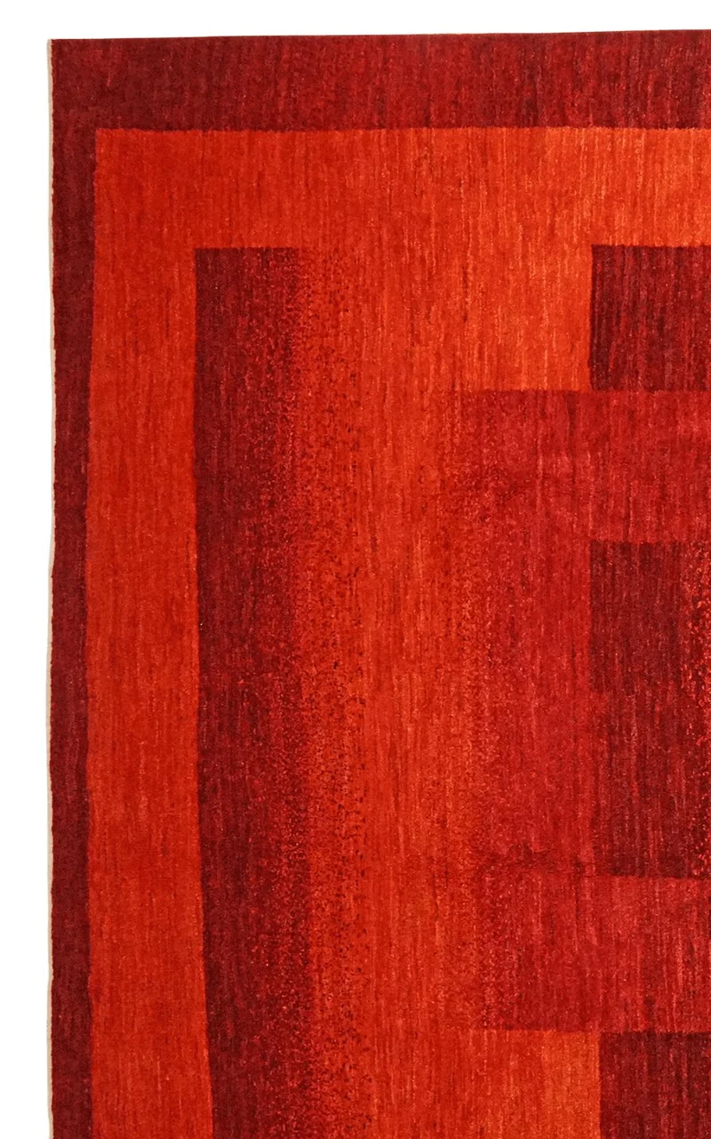 Rizbaf · Handgeknüpft – Rot, 307x226 cm