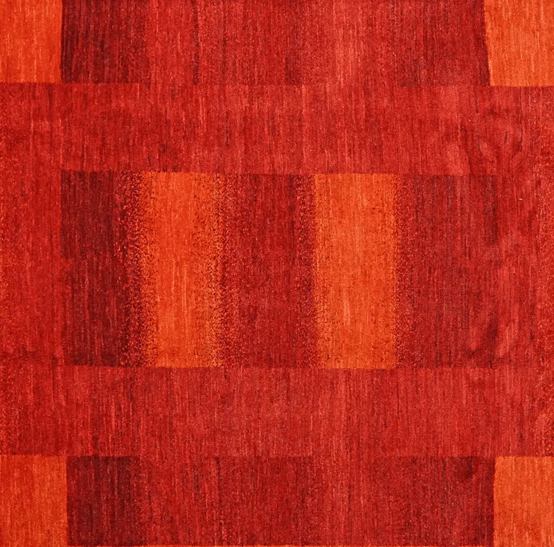 Rizbaf · Handgeknüpft – Rot, 307x226 cm