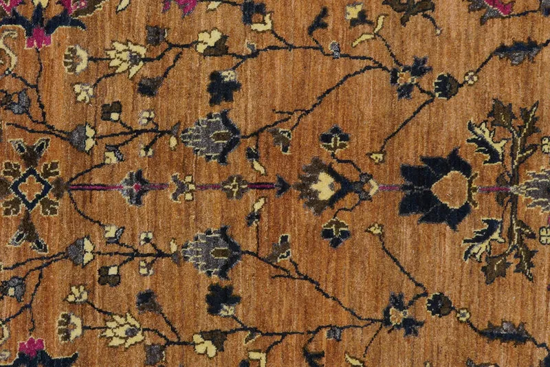 Rizbaf · Handgeknüpft – Braun, 303x199 cm