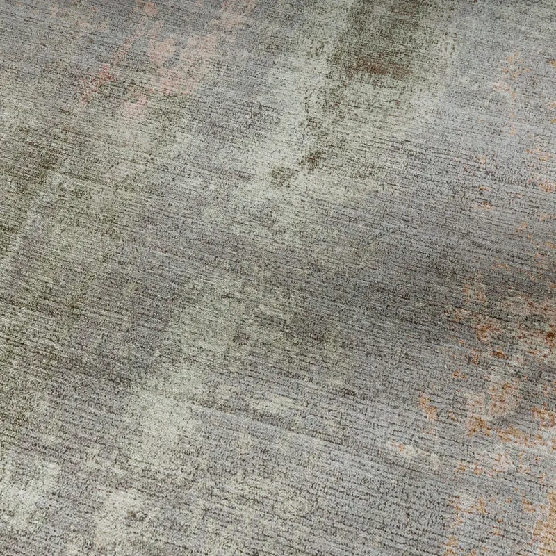 Runder abstrakter Teppich - Rusty Pastel