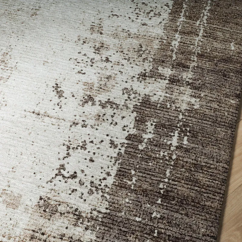 Abstrakter Teppich - Rusty Taupe