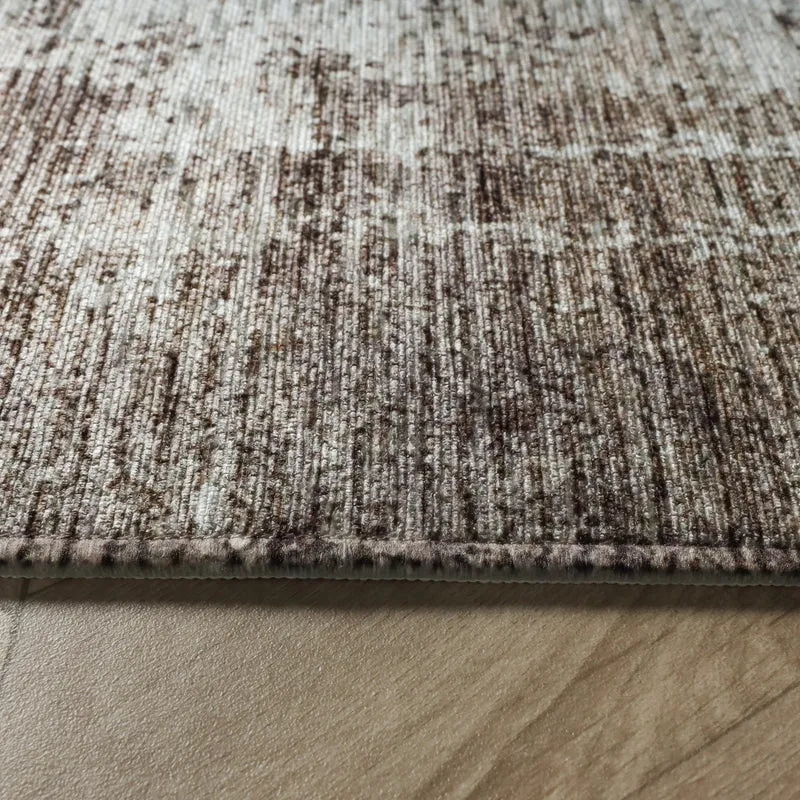 Abstrakter Teppich - Rusty Taupe