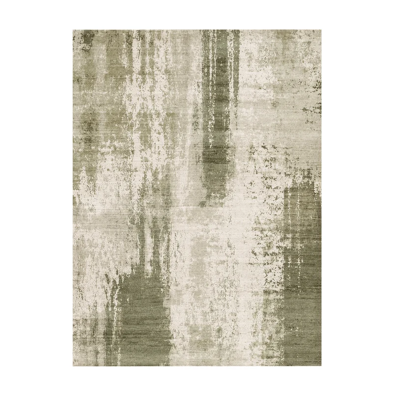 Abstrakter Teppich - Rusty Green