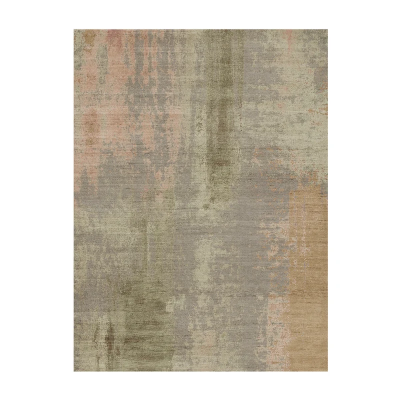Abstrakter Teppich - Rusty Pastel