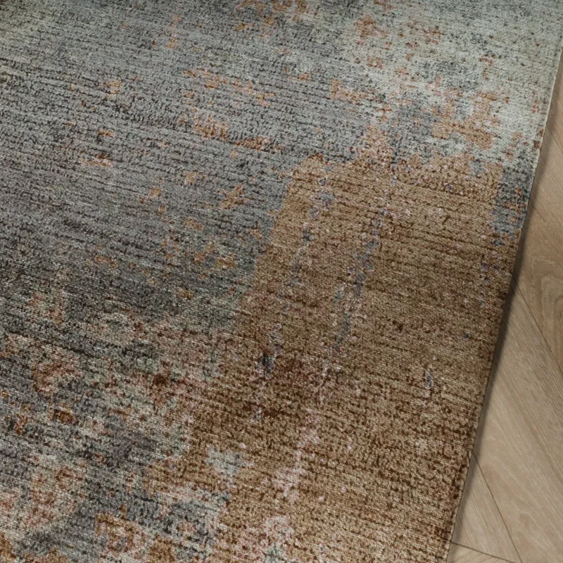 Abstrakter Teppich - Rusty Pastel