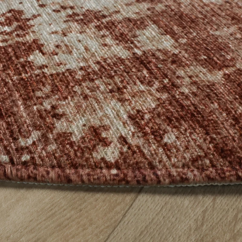 Abstrakter Teppich - Rusty Brown