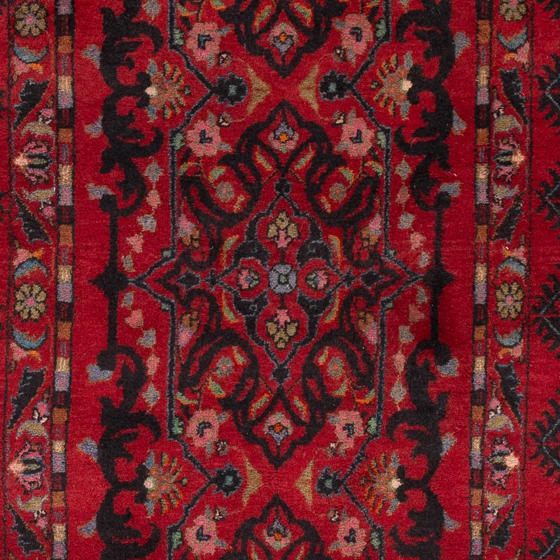 Belutsch Teppich 110x220cm - Perserteppich - dunkelrot