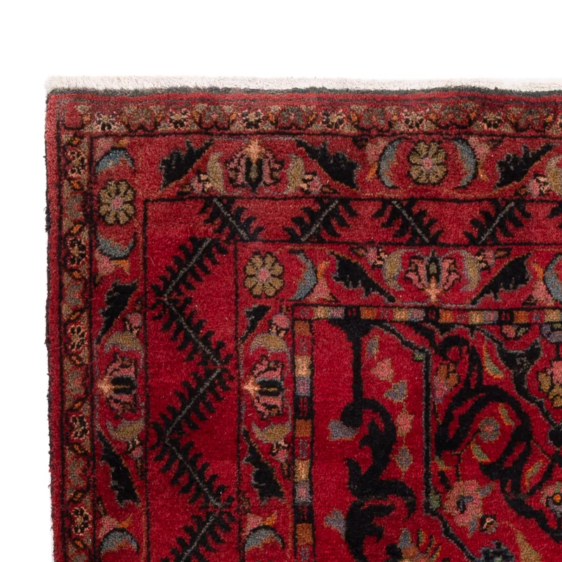 Belutsch Teppich 110x220cm - Perserteppich - dunkelrot