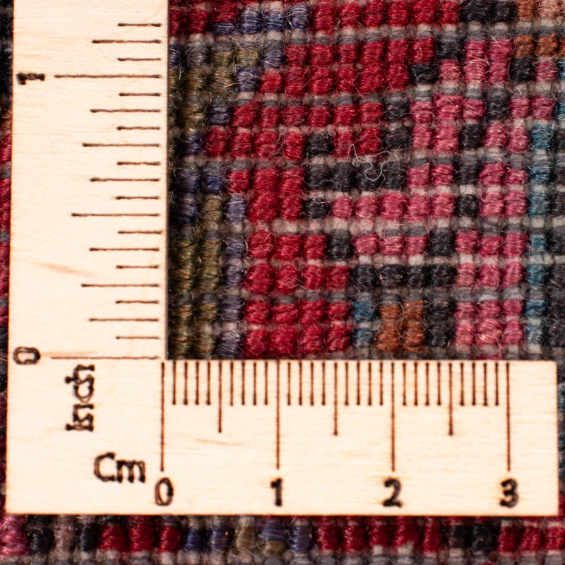 Belutsch Teppich 110x220cm - Perserteppich - dunkelrot
