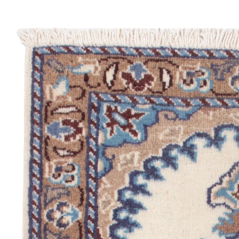 Nain - 12La Teppich 60x90cm - Perserteppich - hellbeige