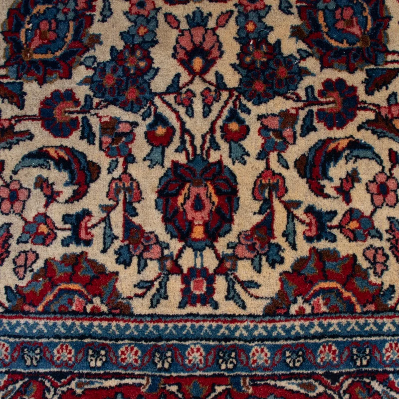 Sarough Teppich 135x200cm - Perserteppich - beige