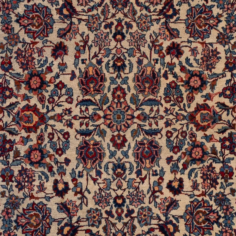Sarough Teppich 135x200cm - Perserteppich - beige