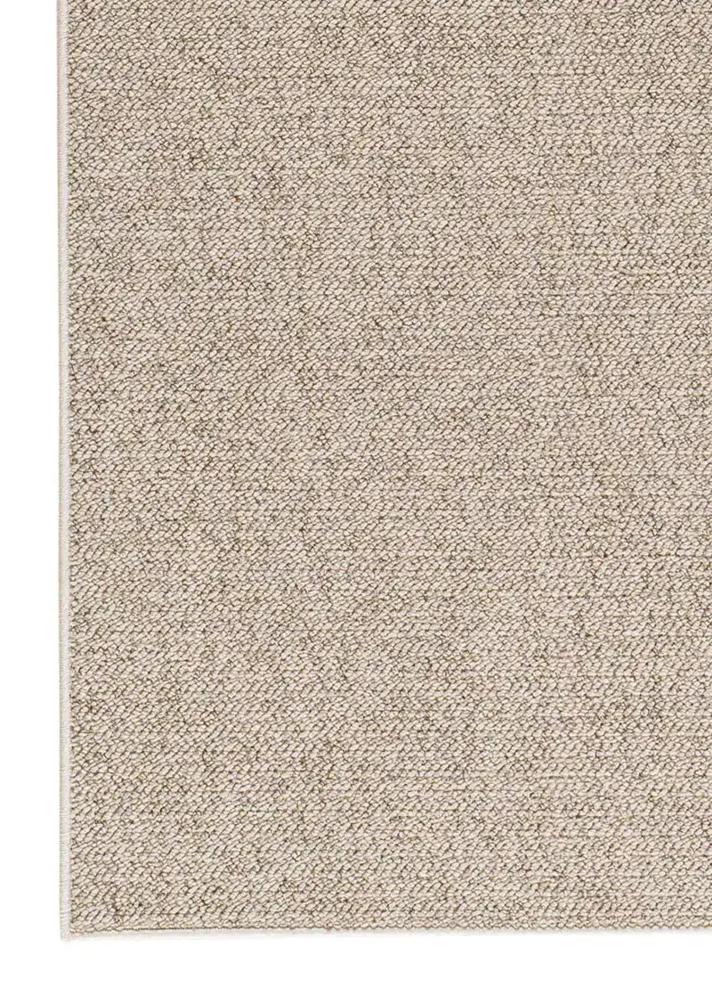 Alfombra a medida tejida en bucle Country Liso Beige
