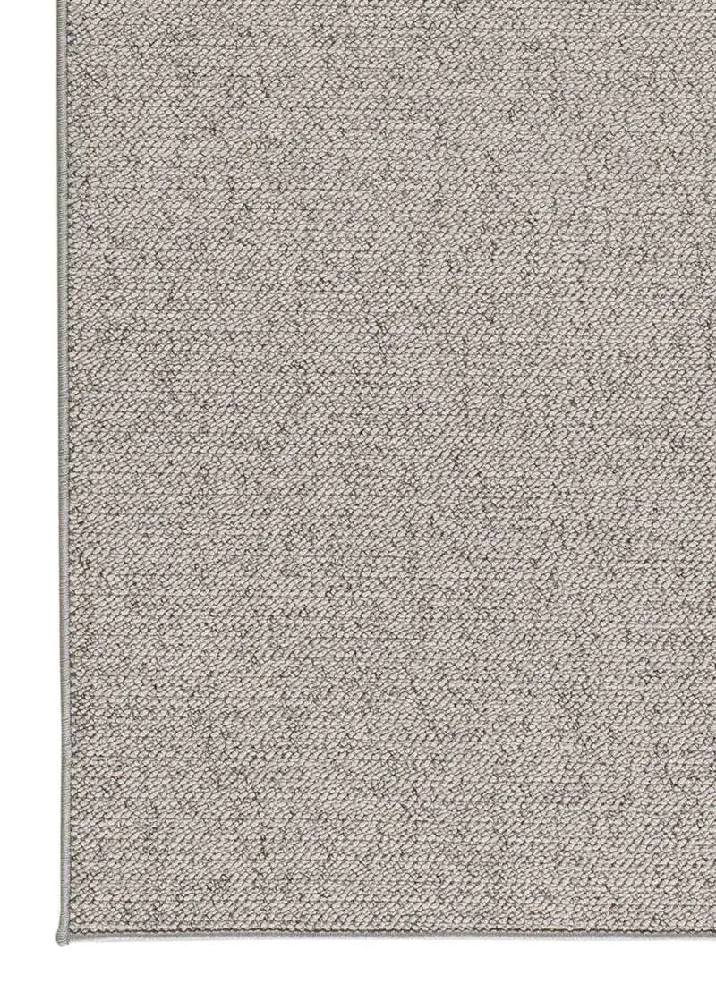 Alfombra a medida tejida en bucle Country Liso Gris claro