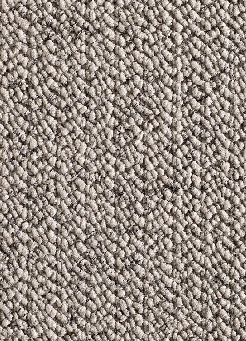 Alfombra a medida tejida en bucle Country Liso Gris