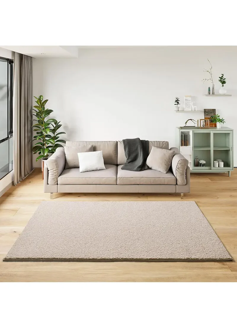 Alfombra a medida Bloom Liso Crema