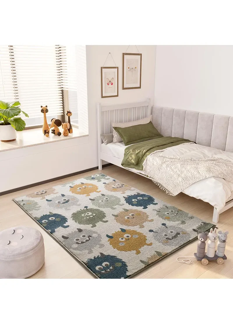 Alfombra infantil monstruos Beats 40501 Multicolor