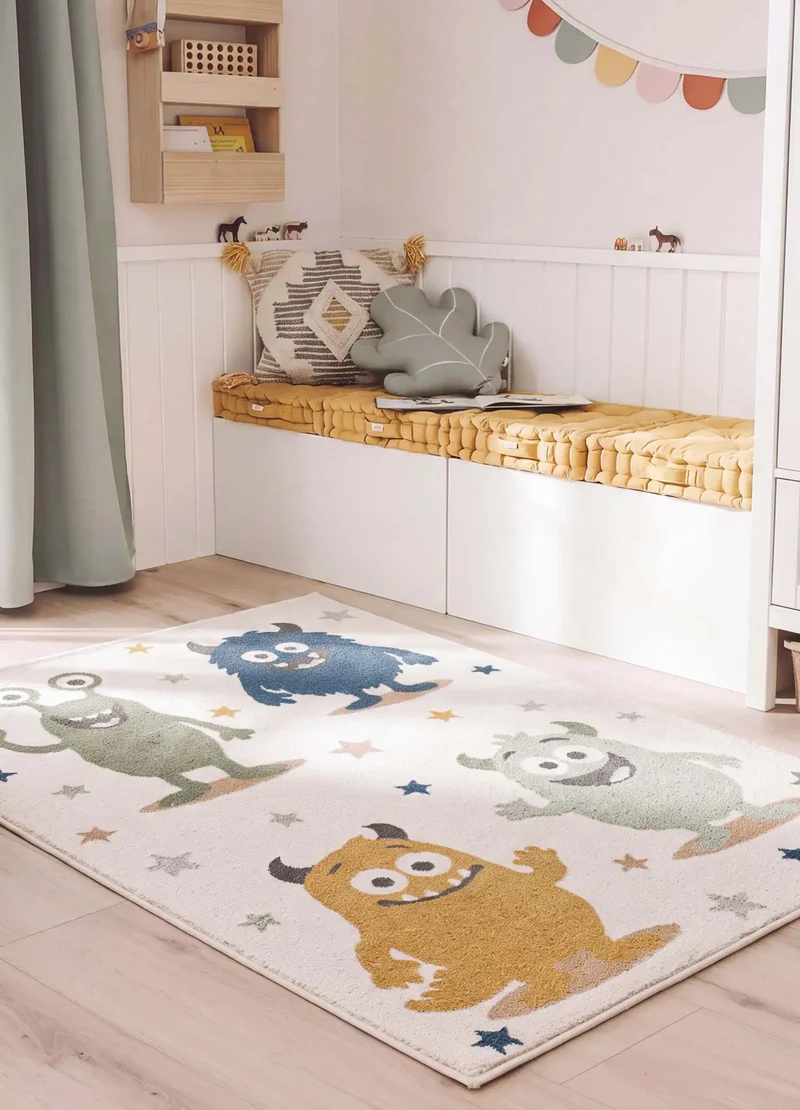 Alfombra infantil monstruos Beats 40500 Multicolor