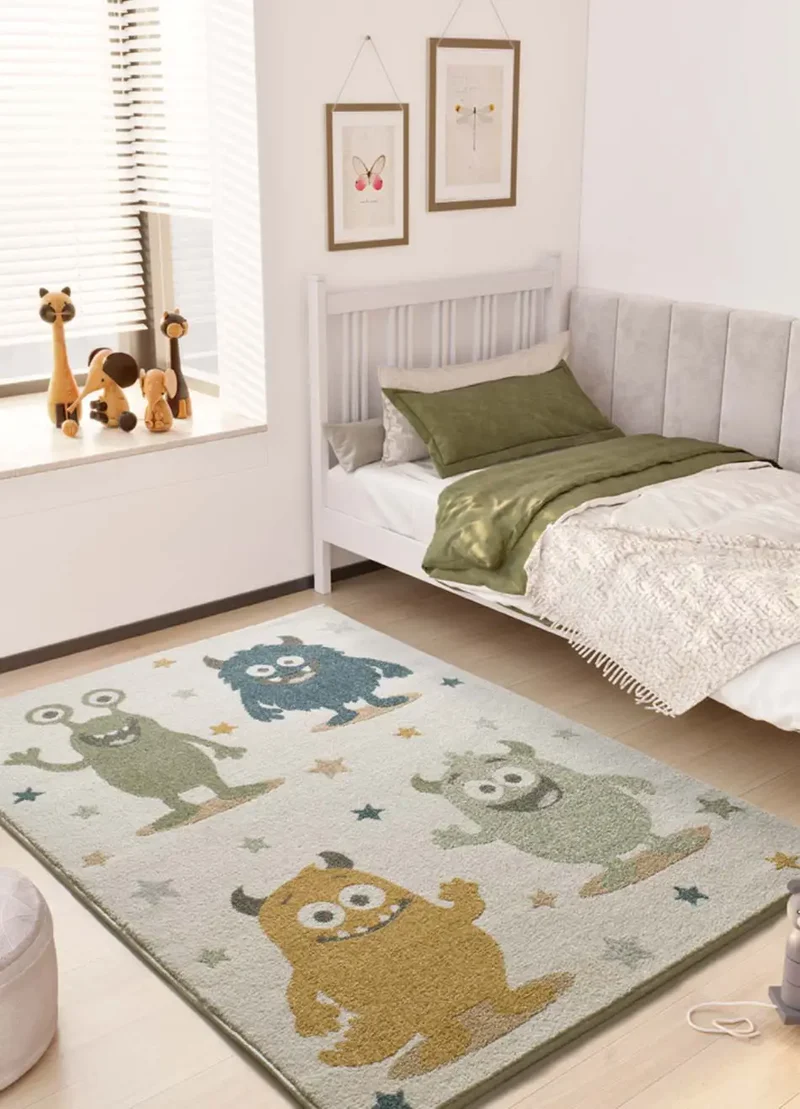 Alfombra infantil monstruos Beats 40500 Multicolor