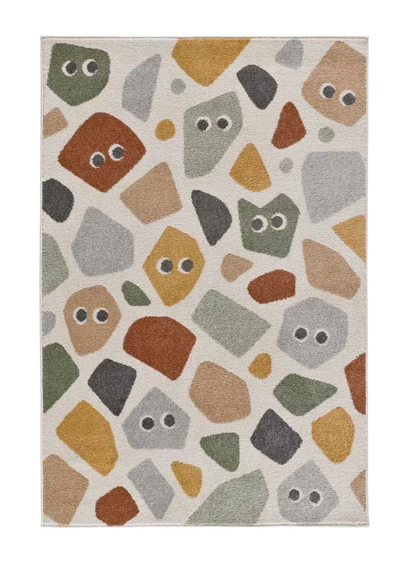 Alfombra infantil piedras animadas Beats 40495 Multicolor