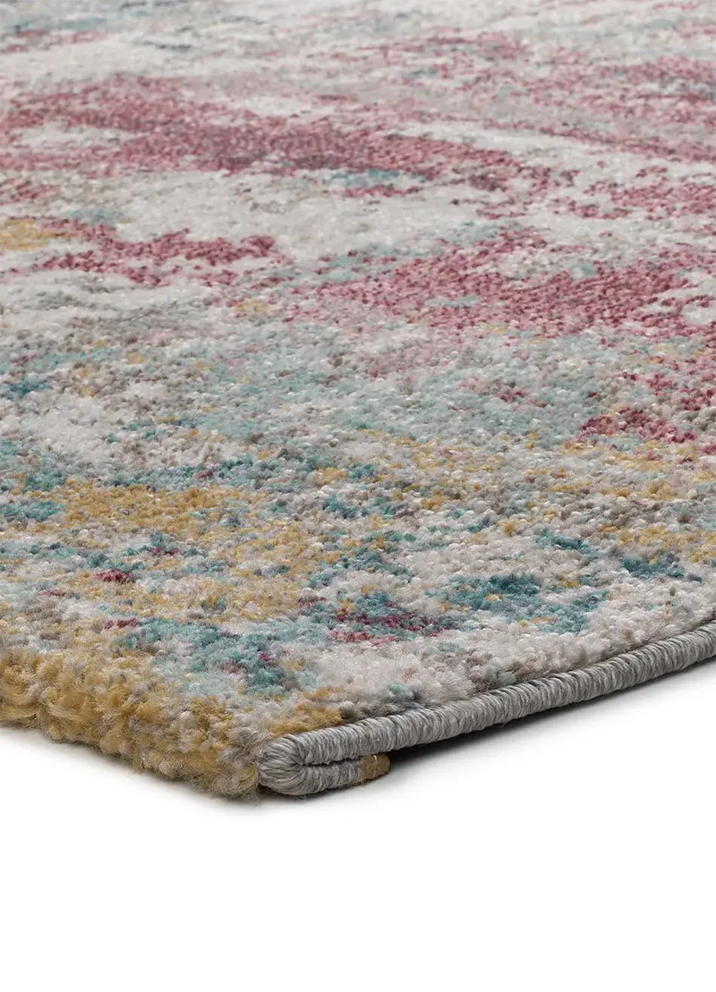 Alfombra abstracta multicolor Balaki 54534