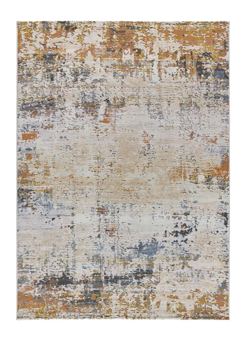 Alfombra abstracta multicolor Amsterdam 3232