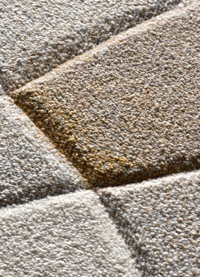 Alfombra abstracta Badet Gris 40377