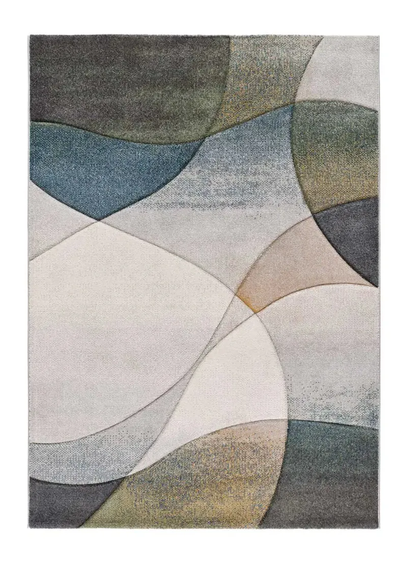 Alfombra abstracta Badet Gris 40377