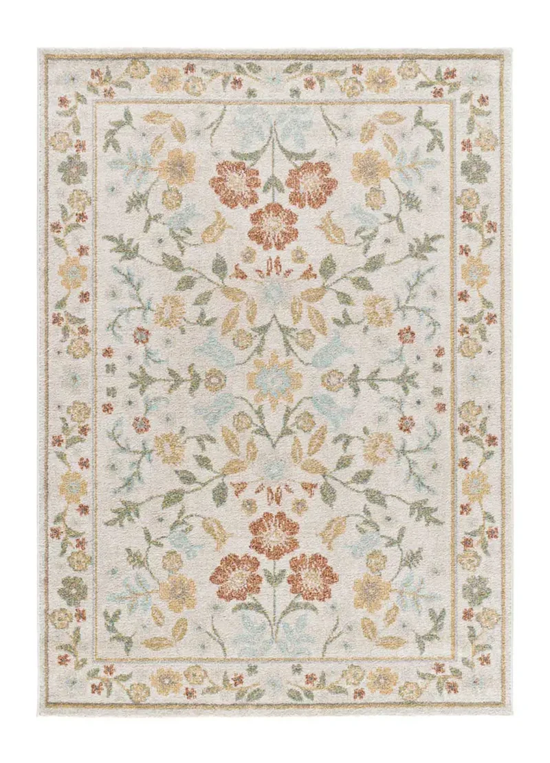 Alfombra de exterior floral Samara 54587 Multicolor