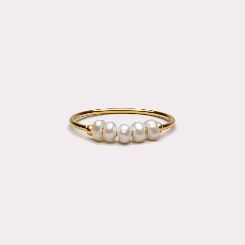 Mini Pearls Ring