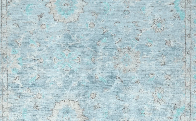 Shahi · Handgeknüpft – Blau, 246x168 cm