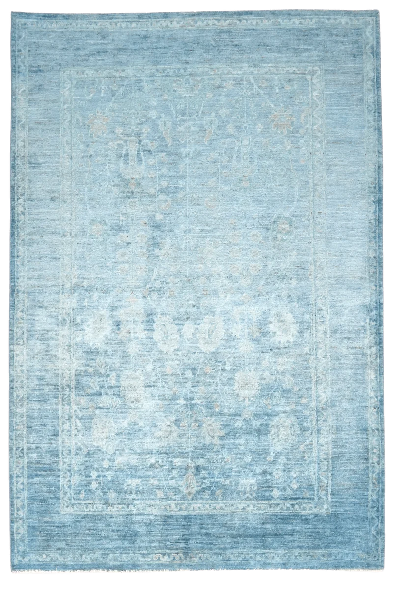 Shahi · Handgeknüpft – Blau, 180x122 cm