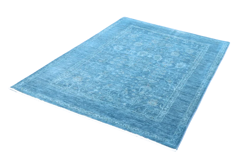 Shahi · Handgeknüpft – Blau, 180x122 cm
