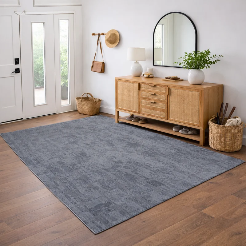 Teppich Modern Wohnzimmer Schlafzimmer Rechteck 3D Effekt Hoch&Tief Pflegeleicht
