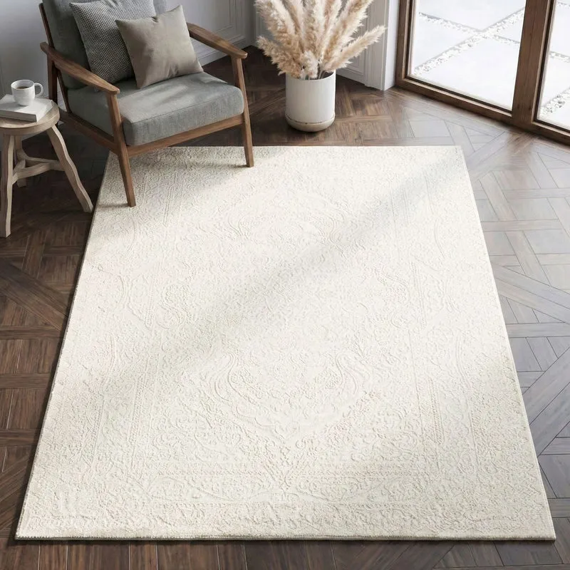 Teppich Wohnzimmer Teppich Schlafzimmer, Flur, Küche Kurzflor Orient Design Vintage Hoch-Tief-Effekt Modern 3D Weich