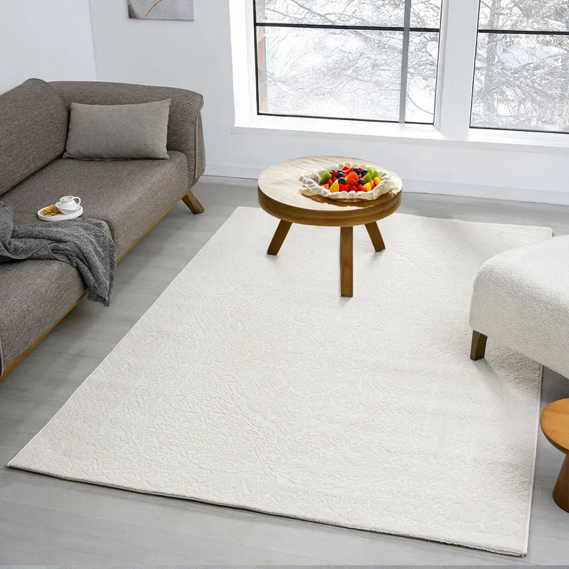 Teppich Wohnzimmer Teppich Schlafzimmer, Flur, Küche Kurzflor Orient Design Vintage Hoch-Tief-Effekt Modern 3D Weich