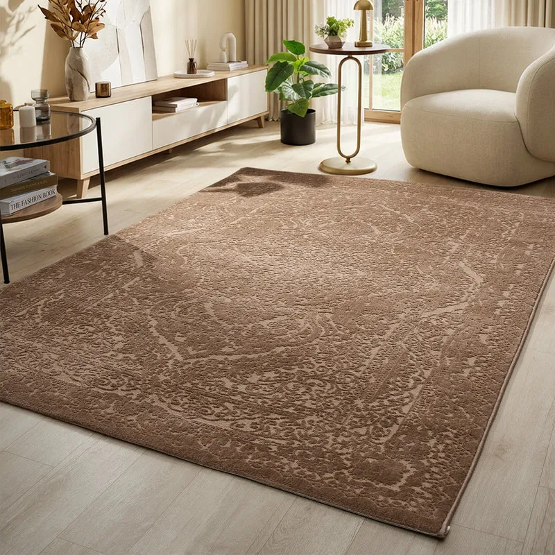 Teppich Wohnzimmer Teppich Schlafzimmer, Flur, Küche Kurzflor Orient Design Vintage Hoch-Tief-Effekt Modern 3D Weich
