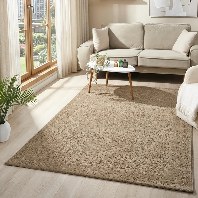 Teppich Wohnzimmer Teppich Schlafzimmer, Flur, Küche Kurzflor Orient Design Vintage Hoch-Tief-Effekt Modern 3D Weich