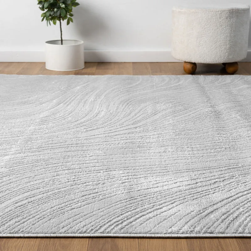 Kurzflor Teppich Boho 3D Hoch-Tief-Effekt – Teppich Wohnzimmer & Schlafzimmer