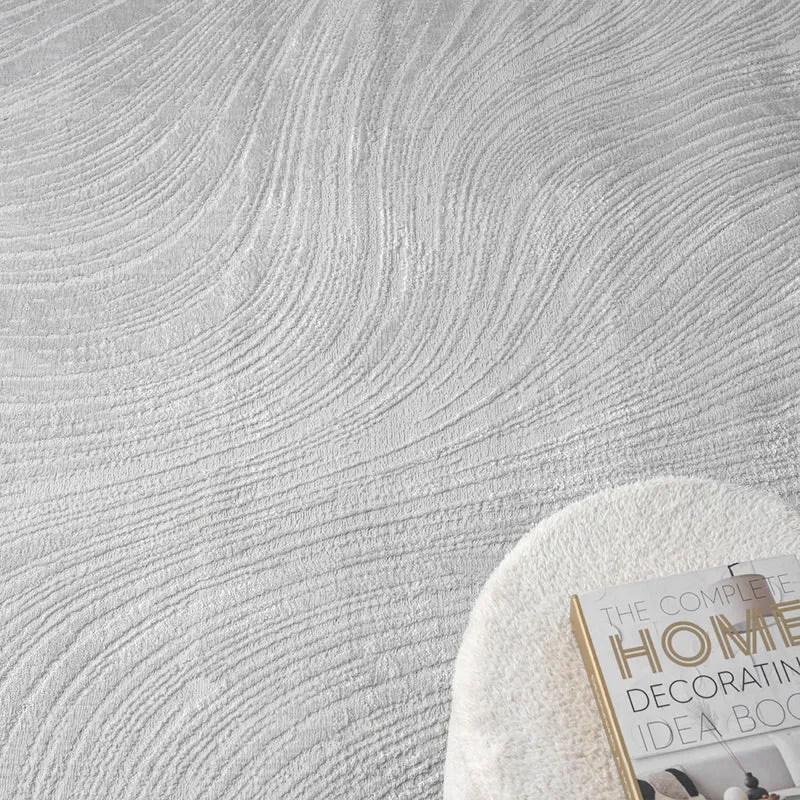 Kurzflor Teppich Boho 3D Hoch-Tief-Effekt – Teppich Wohnzimmer & Schlafzimmer