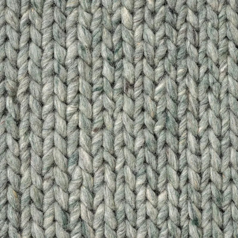 Wollteppich - Twist Grün