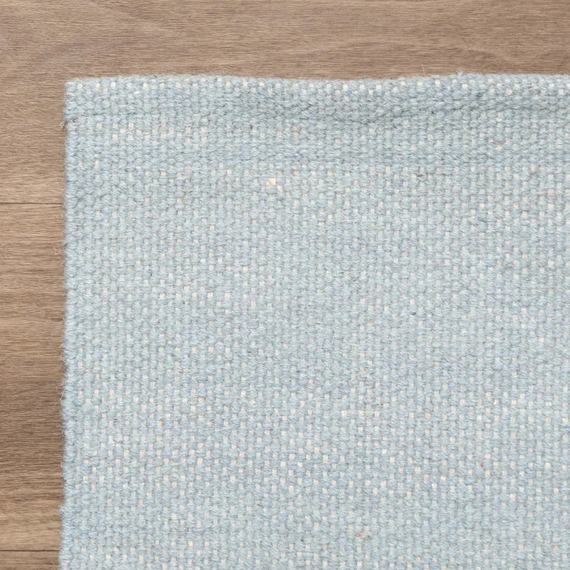 Wollteppich - Reno Blau
