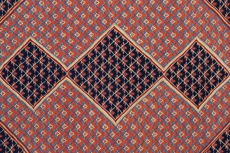 Kelim Senneh · Handgewebt – Rot, 200x160 cm